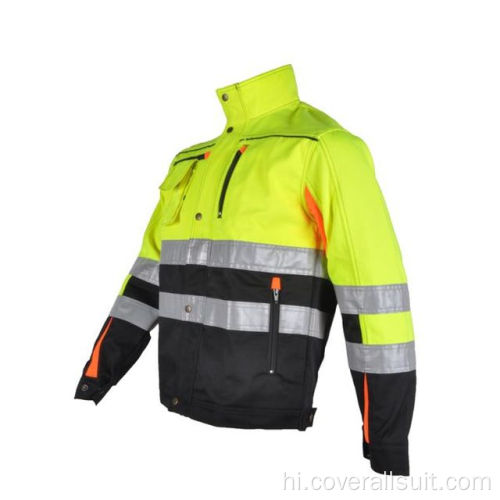 कपास सुरक्षात्मक लौ Retardant जैकेट